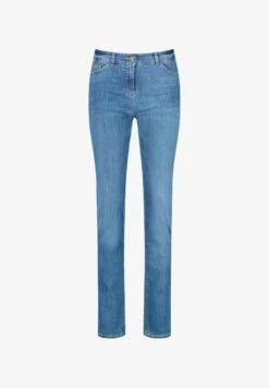 Gerry Weber 5-POCKET HOSE BEST4ME SLIMFIT KURZGR - Jeans Slim Fit - Light Grey Denim -Dein Mode Laden 04b1dc296baa4ca3864e85c48530595e