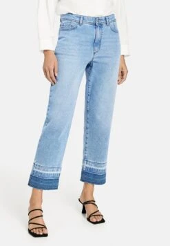 Gerry Weber Jeans Straight Leg - Blue Denim