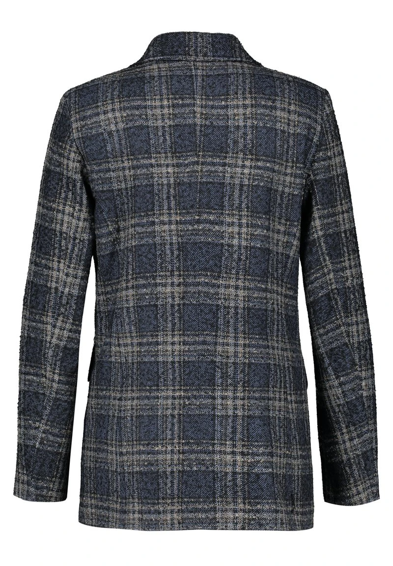 Gerry Weber LANGARM MIT KAROMUSTER - Kurzmantel - Blau Karo 8 Gerry Weber LANGARM MIT KAROMUSTER - Kurzmantel - Blau Karo – Bild 6