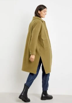 Gerry Weber LANG - Klassischer Mantel - Leaf -Dein Mode Laden 0d1ab6e127eb4e35884583457cfdd32d