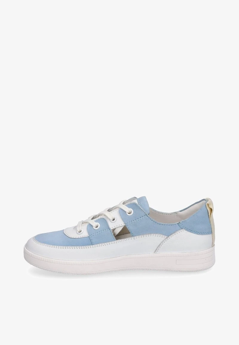 Gerry Weber Sneaker Low - Weiss Skyblue 3 Gerry Weber Sneaker Low - Weiss Skyblue