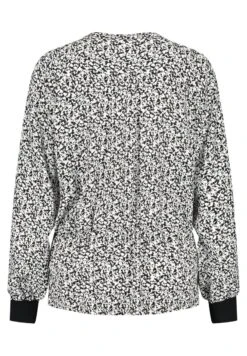 Gerry Weber MIT MILLES FLEURS DESSIN - Langarmshirt - Schwarz/ecru/weiss Druck -Dein Mode Laden 167f853184f443afa45433989b47c8f3
