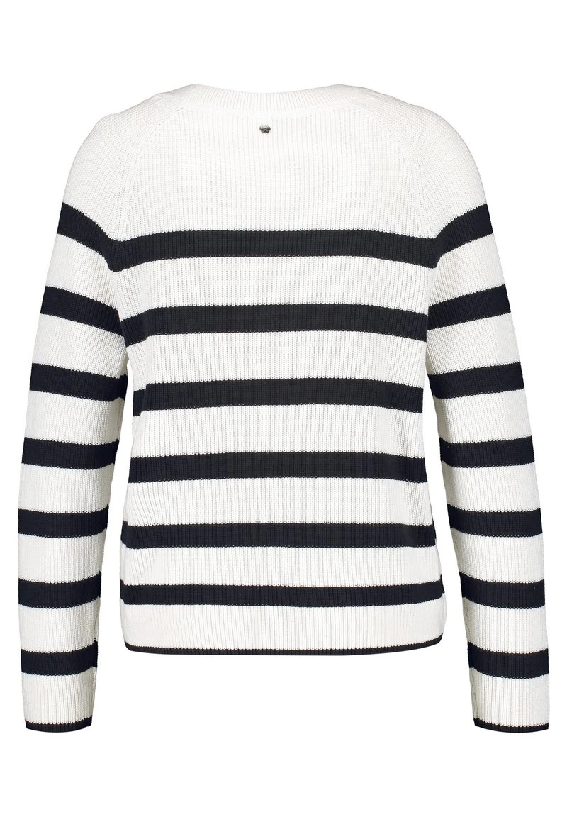 Gerry Weber MIT BLOCKSTREIFEN - Strickjacke - Ecru Weiss Blau Ringel 8 Gerry Weber MIT BLOCKSTREIFEN - Strickjacke - Ecru Weiss Blau Ringel – Bild 6