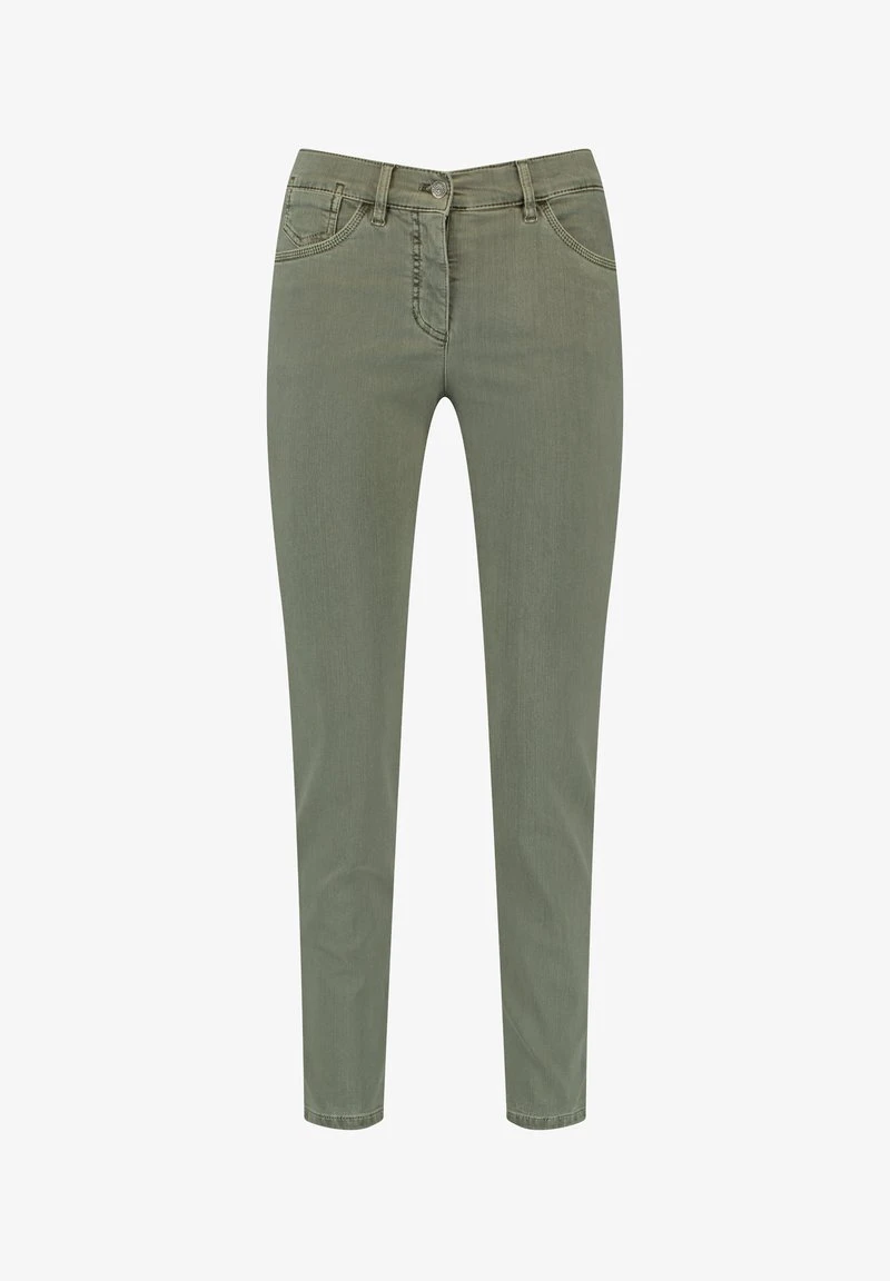 Gerry Weber 5-POCKET - Jeans Slim Fit - Khaki Nature Dyed 7 Gerry Weber 5-POCKET - Jeans Slim Fit - Khaki Nature Dyed – Bild 5