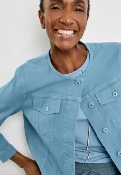 Gerry Weber LANGARM MIT BRUSTTASC - Jeansjacke - Arctic -Dein Mode Laden 19c1c39c9bb4439e8121310fa91f0c12