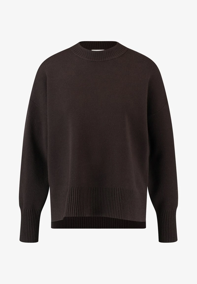 Gerry Weber LANGARM - Strickpullover - Dark Oak 6 Gerry Weber LANGARM - Strickpullover - Dark Oak – Bild 4
