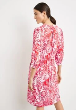 Gerry Weber Freizeitkleid - Ecru Weiss Rot Orange Druck 10 Gerry Weber Freizeitkleid - Ecru Weiss Rot Orange Druck -Dein Mode Laden 1c9f816976984e649402fec851caa876