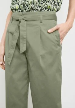 Gerry Weber HOSE FREIZEIT VERKÜRZT CULOTTE MIT BINDEGÜRTEL - Stoffhose - Sage -Dein Mode Laden 1d51bf0df59e40e08c2b2cb6ae710ea3