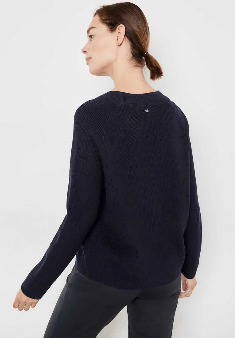 Gerry Weber MIT STRUKTUR - Strickjacke - Navy 4 Gerry Weber MIT STRUKTUR - Strickjacke - Navy – Bild 2