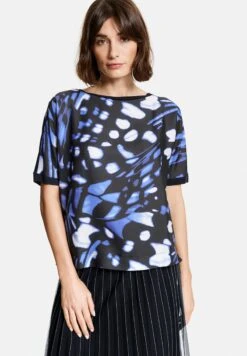 1/2 ARM - T-Shirt Print - Blau Druck