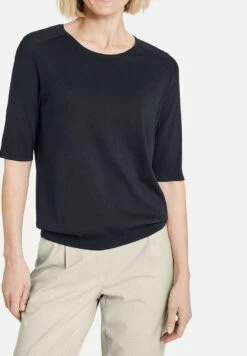 Gerry Weber T-Shirt Basic - Navy -Dein Mode Laden 2424fff2fb2f4d65a58e64070bda0f2d