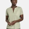 Gerry Weber 1/2 ARM KURZARM AUSSCHNITT - T-Shirt Basic - Sage -Dein Mode Laden 26f8fab9aee545fc949be679ad9f21cf