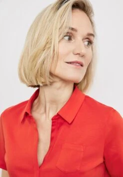 Gerry Weber 1/2 ARM KURZARM - Poloshirt - Fire -Dein Mode Laden 347b8871963d4f38bd56f2f6330d278b