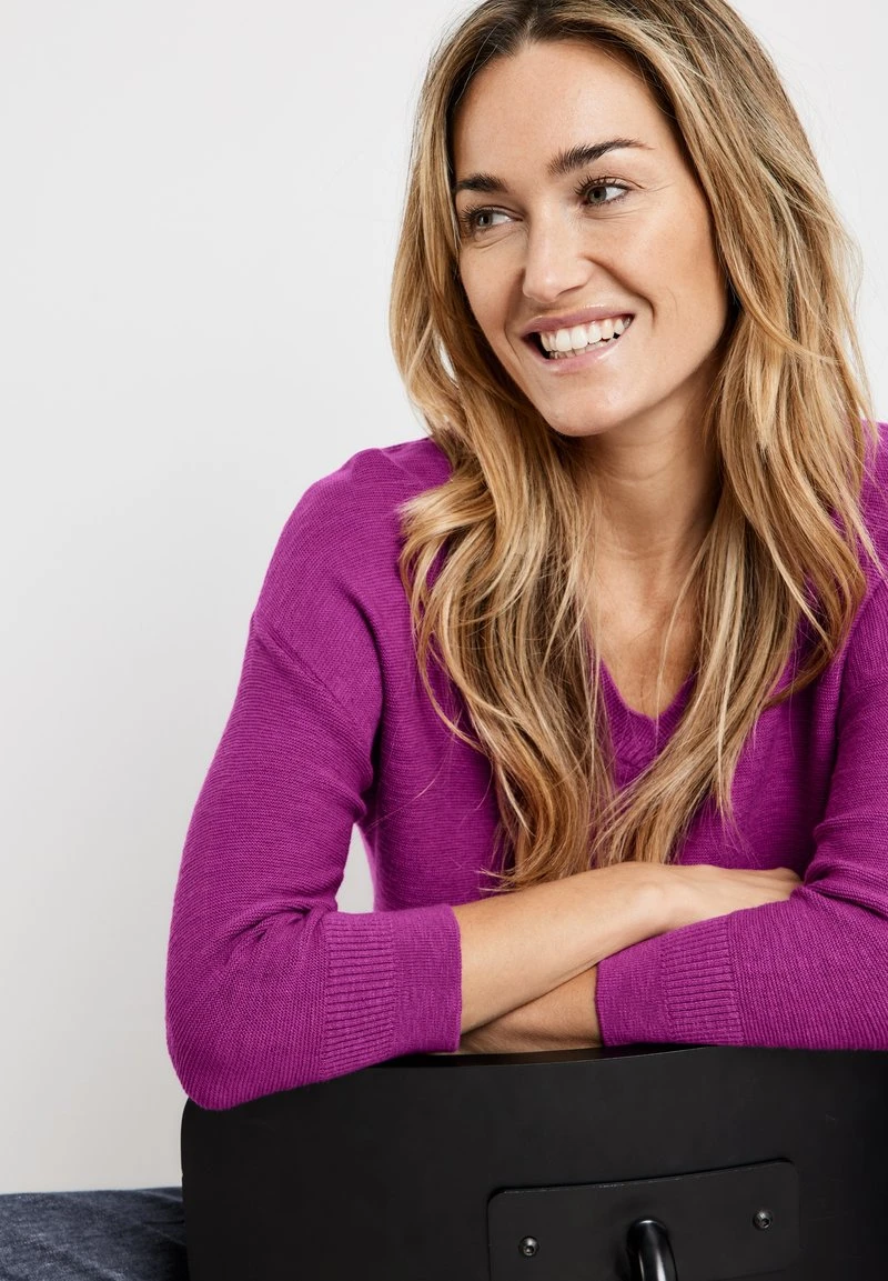 Gerry Weber 3/4 ARM RUNDHALS - Strickpullover - Orchid 5 Gerry Weber 3/4 ARM RUNDHALS - Strickpullover - Orchid – Bild 3