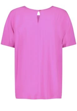 Gerry Weber KURZARM MIT KRÄUSELFALTEN - Bluse - Peony -Dein Mode Laden 3fc65bad797948848819c4e7fdbc756c