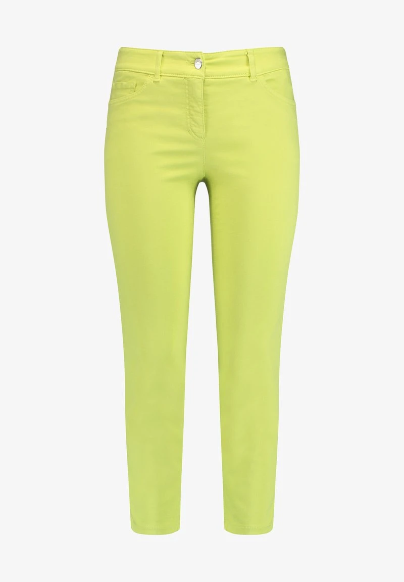 Gerry Weber VERKÜRZT 5-POCKET IN 7/8 LÄNGE BEST4ME - Jeans Slim Fit - Lime 6 Gerry Weber VERKÜRZT 5-POCKET IN 7/8 LÄNGE BEST4ME - Jeans Slim Fit - Lime – Bild 4