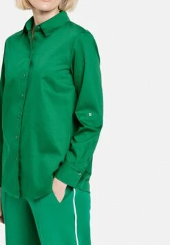 Gerry Weber LANGARM MIT KREMPELARM - Hemdbluse - Vibrant Green -Dein Mode Laden 4607078893024ce29e0a14be9fddb525