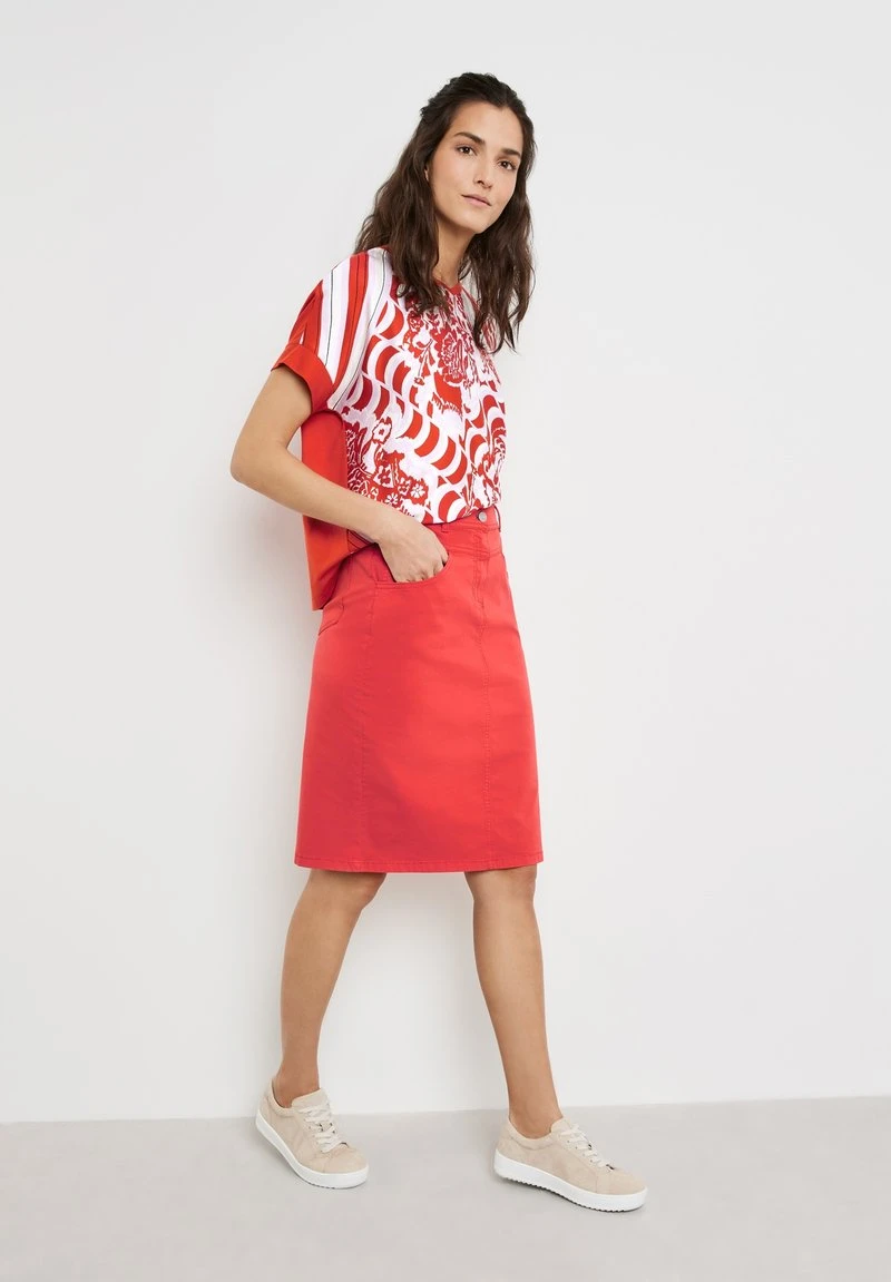 MIT STRETCHKOMFORT - Bleistiftrock - Fire 6 MIT STRETCHKOMFORT - Bleistiftrock - Fire – Bild 4