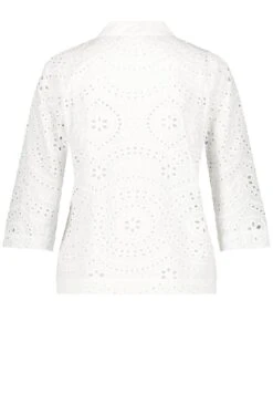 Gerry Weber 3/4 ARM - Hemdbluse - Weiß Weiß -Dein Mode Laden 49ff7eabac704e3eb2bf12cd1f2ea784