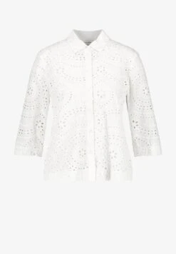 Gerry Weber 3/4 ARM - Hemdbluse - Weiß Weiß -Dein Mode Laden 4f159c4d81f84736a5dad1414b31ad26