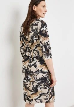 Gerry Weber MIT WICKELDETAIL - Blusenkleid - Ecru Weiss Schwarz Druck -Dein Mode Laden 4fb75a1ee4c641ac88404c806ec471ac