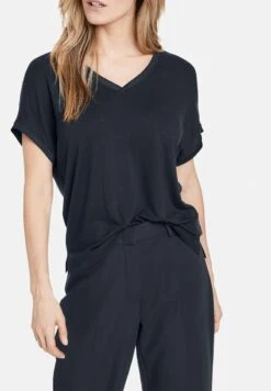 Gerry Weber KURZARM MIT LEGEREM SCHNITT - T-Shirt Basic - Navy -Dein Mode Laden 50630cc842bb4bbcbf20cca98221bcee