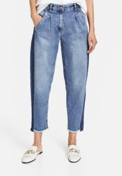 Gerry Weber Jeans Relaxed Fit - Blau Denim Mit Use