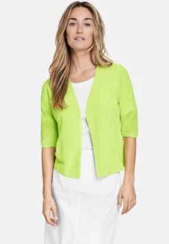 Gerry Weber MIT HALBARM - Strickjacke - Lime