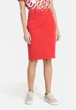 MIT STRETCHKOMFORT - Bleistiftrock - Fire