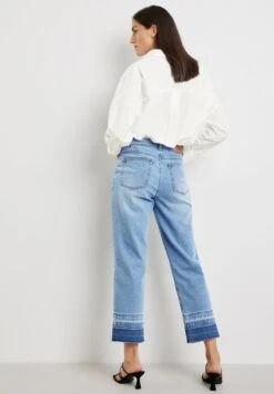 Gerry Weber Jeans Straight Leg - Blue Denim -Dein Mode Laden 70706ef012a04376a99245ed84ecffe8