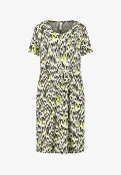 Gerry Weber MIT TAILLENBAND - Jerseykleid - Grün Druck -Dein Mode Laden 70eb03b1ded54ef1a9a44a1ce054c558 1