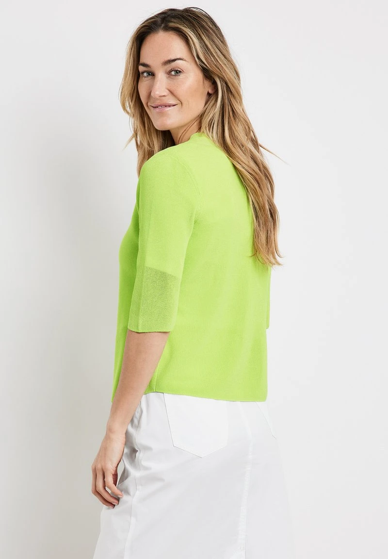 Gerry Weber MIT HALBARM - Strickjacke - Lime 4 Gerry Weber MIT HALBARM - Strickjacke - Lime – Bild 2