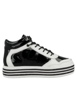 Gerry Weber NOVARA - Sneaker High - White Black -Dein Mode Laden 76574bee2e5c4228b345b3b3358c2e7f