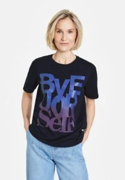 Gerry Weber MIT WORDING PRINT - T-Shirt Print - Navy -Dein Mode Laden 767bc172d16445849b65051ef075126b 1