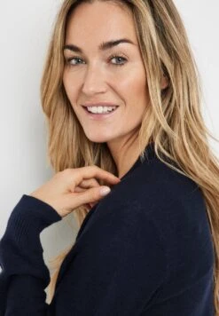 Gerry Weber OFFENER - Strickjacke - Navy -Dein Mode Laden 7a777d14d598498a883e898b015d16ee