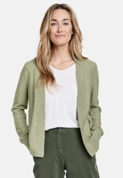 Gerry Weber OFFENER - Strickjacke - Sage