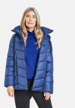 Gerry Weber MIT DIAGONALSTEPP - Winterjacke - Bright Blue