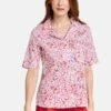 Gerry Weber KURZARM FLORAL GEMUSTERTE - Bluse - Ecru Weiss Lila Pink Druck 2 Gerry Weber KURZARM FLORAL GEMUSTERTE - Bluse - Ecru Weiss Lila Pink Druck -Dein Mode Laden 830505b2a61c4b3983645c760b50528a