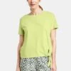 Gerry Weber MIT KNOTENDETAIL - T-Shirt Basic - Light Lime