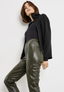 SANDWASH - Sweatjacke - Schwarz -Dein Mode Laden 875c6c3bf5914153ab6732f06554f45f