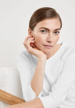 Gerry Weber RUNDHALS 3/4-ARM - Strickpullover - Off White -Dein Mode Laden 89968315d11d416098809ca50eed8364