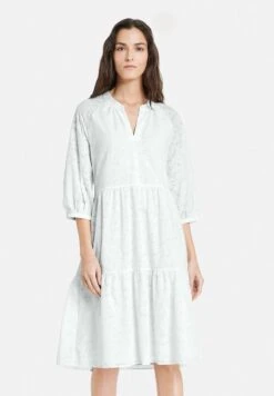 Gerry Weber MIT AUSBRENNER-EFFEKT - Freizeitkleid - Off White