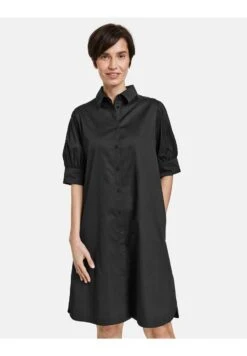 Gerry Weber MIT KELLERFALTE - Blusenkleid - Schwarz