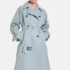 Gerry Weber MODISCHER MIT GROSSEM K - Trenchcoat - Aqua -Dein Mode Laden 9033bf08fb04404499bae959aaefce5f