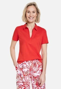 Gerry Weber 1/2 ARM KURZARM - Poloshirt - Fire