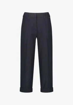 VERKÜRZT - Stoffhose - Navy