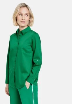 Gerry Weber LANGARM MIT KREMPELARM - Hemdbluse - Vibrant Green