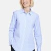 Gerry Weber LANGARM - Hemdbluse - Ecru/weiss/blau Streifen -Dein Mode Laden 99e3b0f171134da2b593c57408680c25