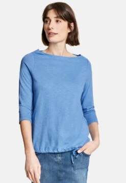 Gerry Weber 3/4 ARM MIT U-BOOTAUSSCHNITT - Langarmshirt - Bright Blue