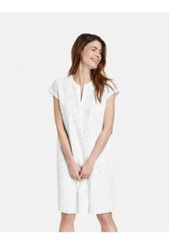 Gerry Weber MIT FEINEM LOCHMUSTER - Freizeitkleid - Weiß Weiß